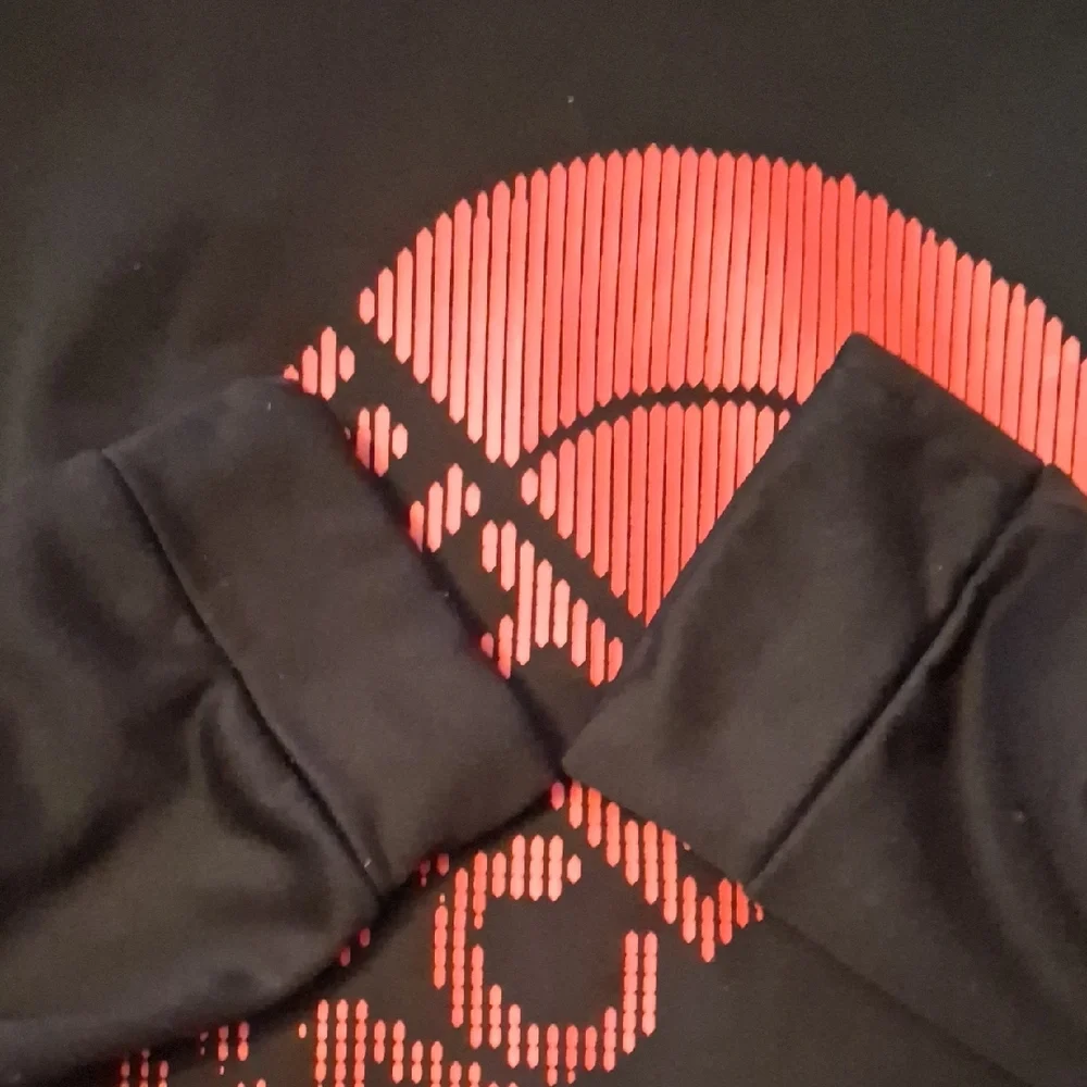The North Face Black Sweatshirt with Red Graphic XXL - Picture 5 of 6